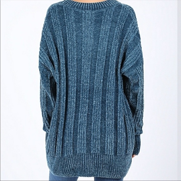 NEW‼️Ocean Chenille Pullover - Picture 2 of 6